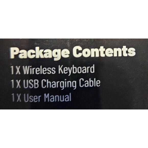 Fintie 10-Inch Ultrathin Wireless Bluetooth Keyboard For iPad/iPhone/Android Tab - Picture 9 of 9